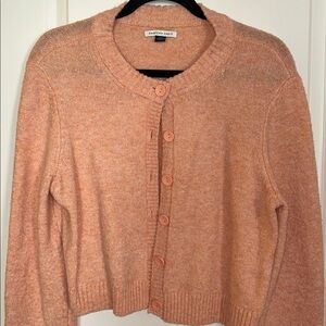 American Eagle Outfitters Peach Cardigan